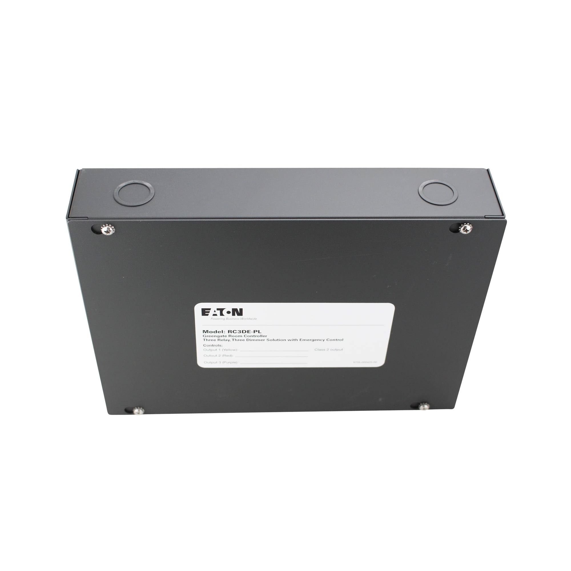 Cooper Greengate RC3DE PL Room Controller Panel - 3 Relay, 3 Dimmer, Emergency Lighting Control for Smart Homes & Commercial Buildings