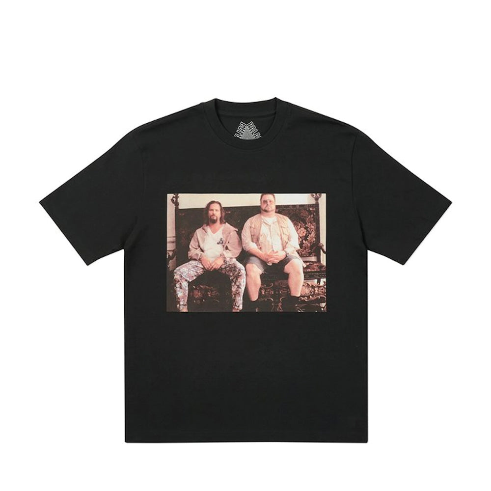 PALACE FW20 DUDE LOGO TEE Black Men's Graphic T-Shirt - Streetwear Fashion for Casual Wear & Urban Lifestyle