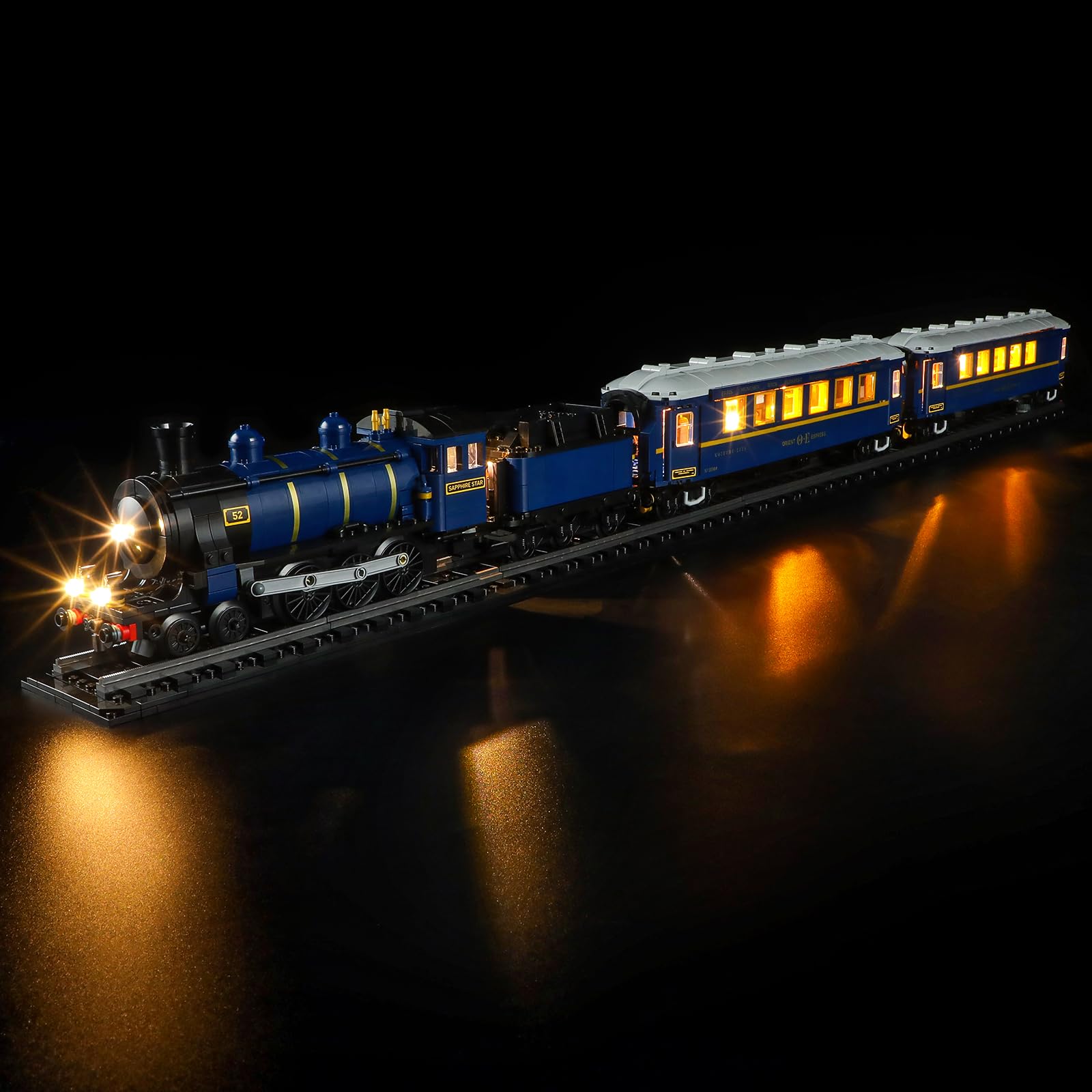 LIGHTAILING LED Lighting Kit for LEGO 21344 Orient Express Train - Compatible with Building Blocks Model - Not Included in Original Set - Perfect for Train Enthusiasts & LEGO Collectors