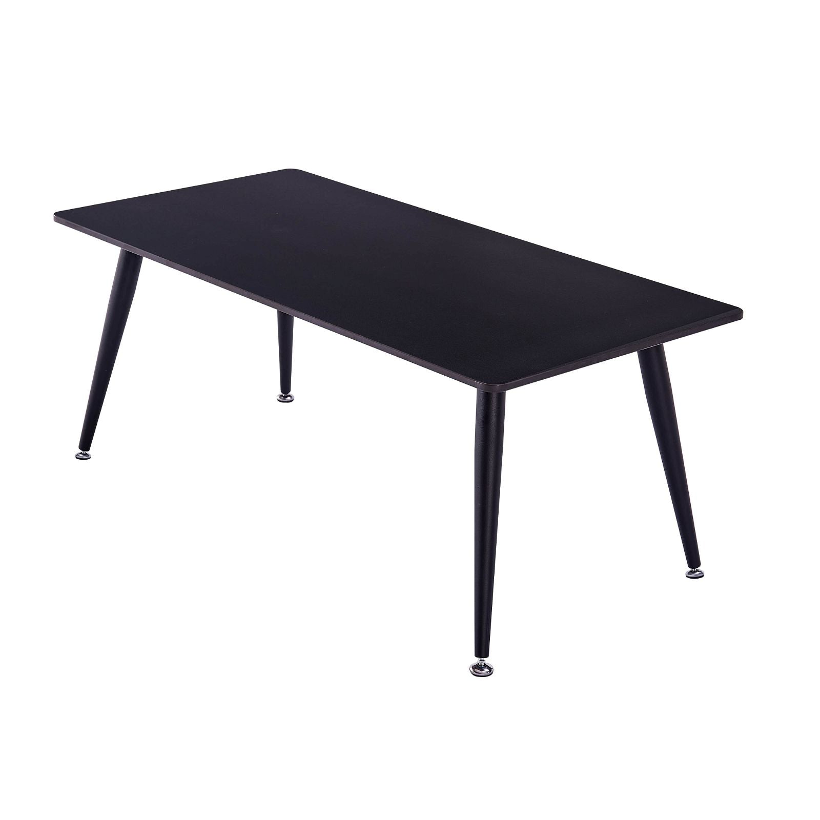 Criterionâ¢ Modern Black Sintered Stone Coffee Table with Sturdy Metal Legs - Perfect for Living Room, Lounge & Office Decor