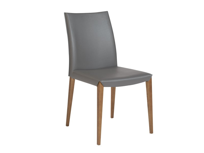 Premium Euro Marcella Leather Chair - Elegant & Durable Leather Lounge Chair for Living Room, Office, or Study | Comfortable Seating for Home & Workspace