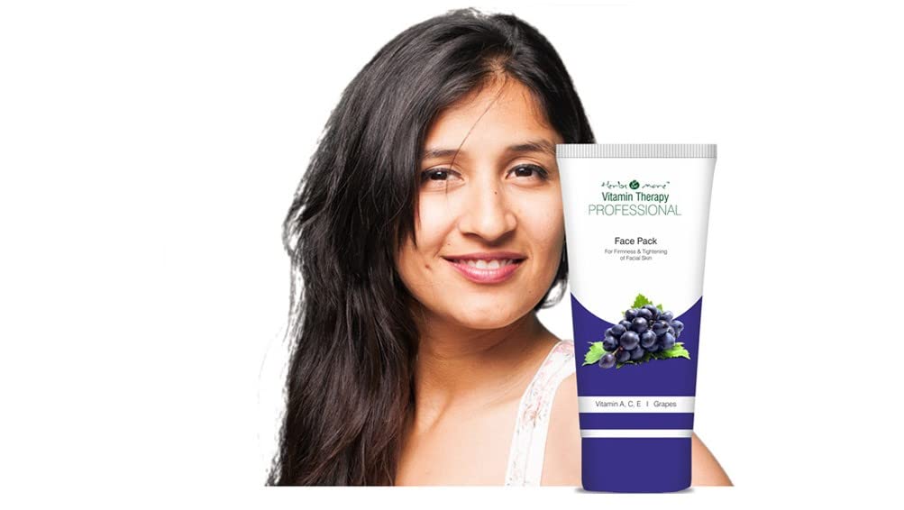 Professional 6-Step Vitamin Therapy Facial Massage Kit with Herbs & Fruit Extracts - 100g Skin Treatment for Glowing Complexion | Perfect for Spa Days, At-Home Self-Care & Professional Skincare Routines