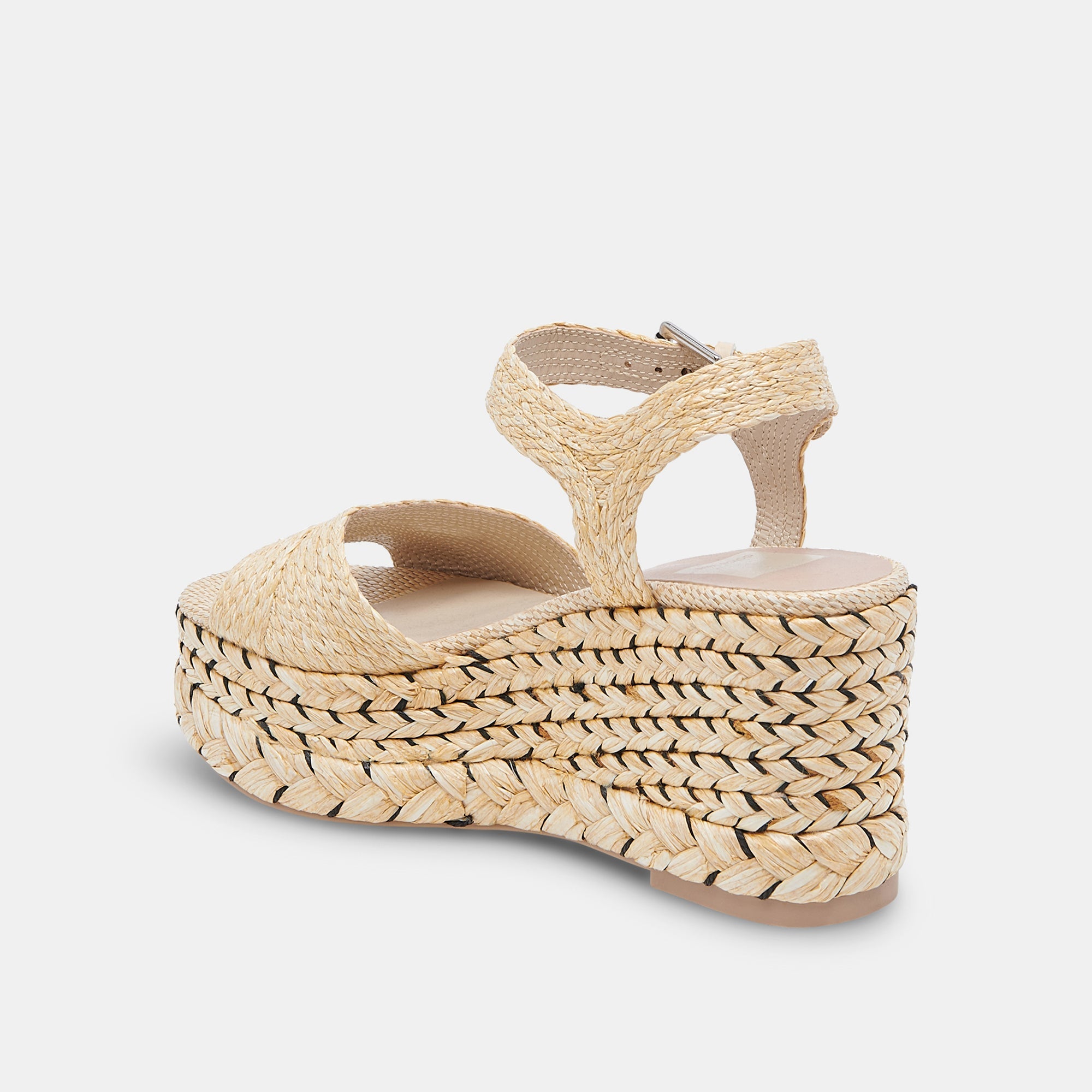 TIAGO WEDGES LT NATURAL RAFFIA Women's Comfortable Summer Sandals - Breathable Casual Shoes for Beach, Vacation & Everyday Wear