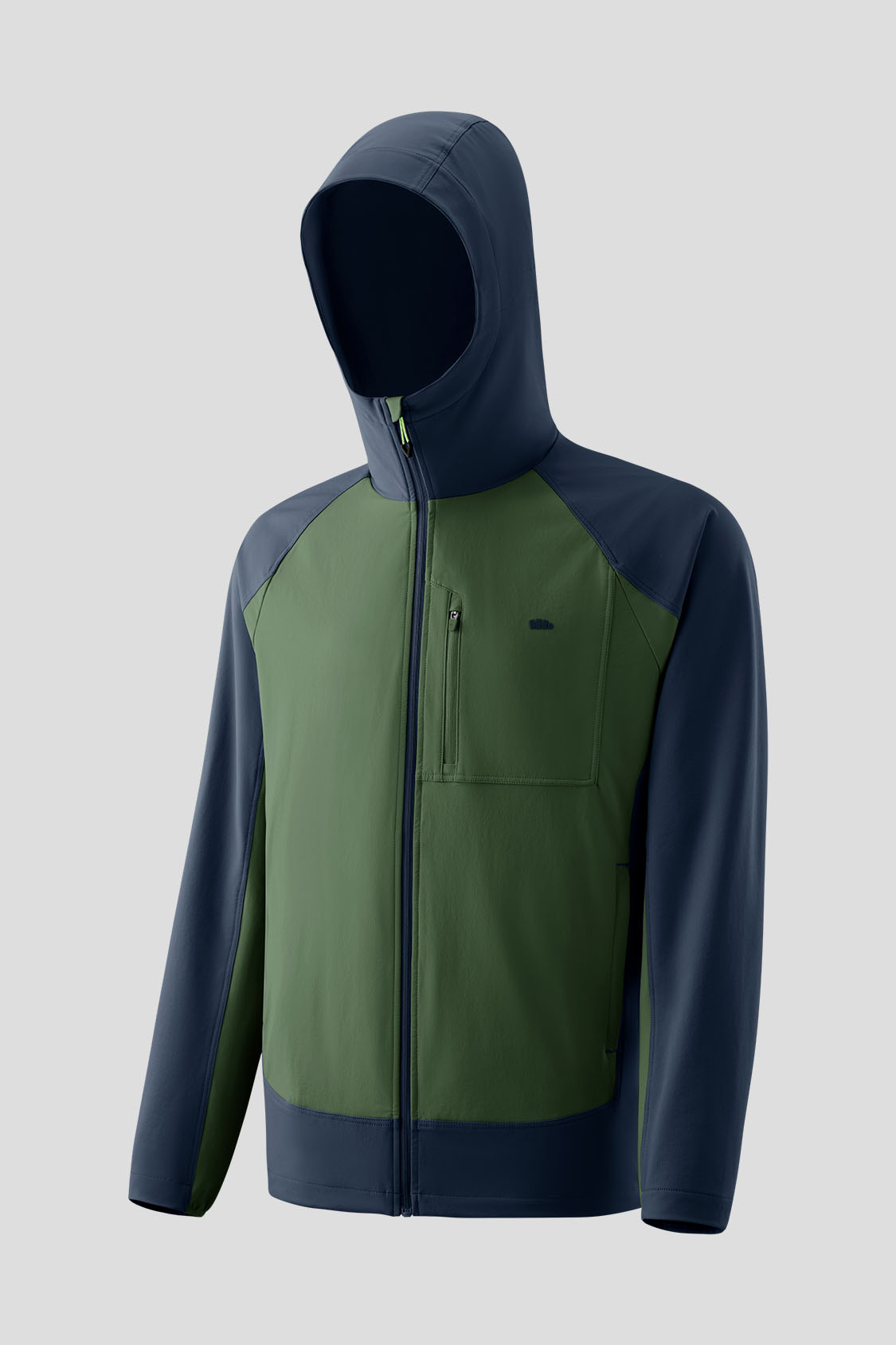 Men's Lightweight Water Repellent Softshell Jacket - Windproof & Breathable Outdoor Activewear for Hiking, Running & Casual Wear