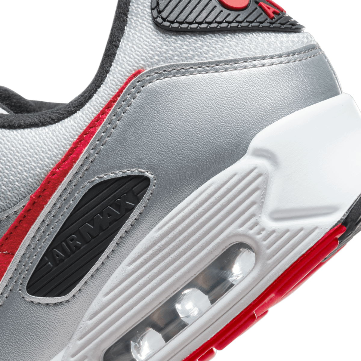 Nike Air Max 90 'Silver Bullet' Retro Running Shoes - Men's/Women's Lifestyle Sneakers for Casual Wear, Gym & Street Fashion