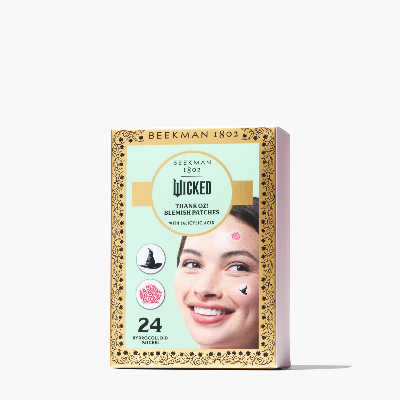 Beekman 1802 x Wicked Thank Oz! Blemish Patches - Acne Spot Treatment for Clear Skin | Perfect for Travel & Daily Skincare Routine