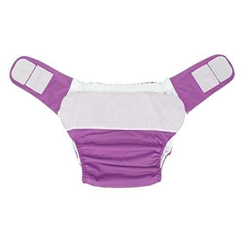 **Waterproof Reusable Adult Diaper Cover - Washable Cloth Nappy for Elderly & Incontinence - Comfortable Pocket Diaper for Day & Night Use**