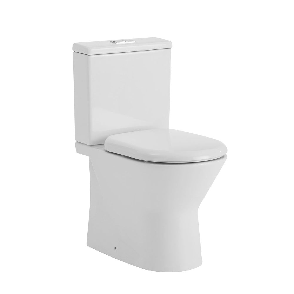 Fienza K1223A Escola Suite S Trap 90 160mm White Toilet - Perfect for Modern Bathrooms, Small Spaces & Water-Efficient Homes