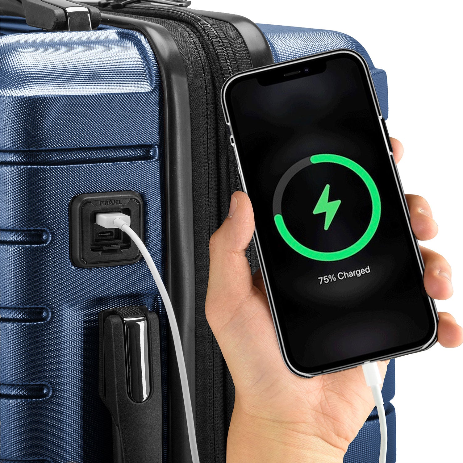 Archer 2-Piece Lightweight Spinner Luggage Set with TSA Lock - Perfect for Business Travel & Family Vacations