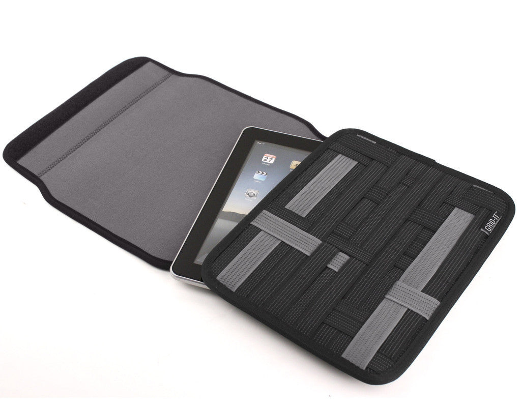 Grid IT Wrap Organizer for 10 iPads & Tablets - Perfect for Classroom, Office & Travel Storage