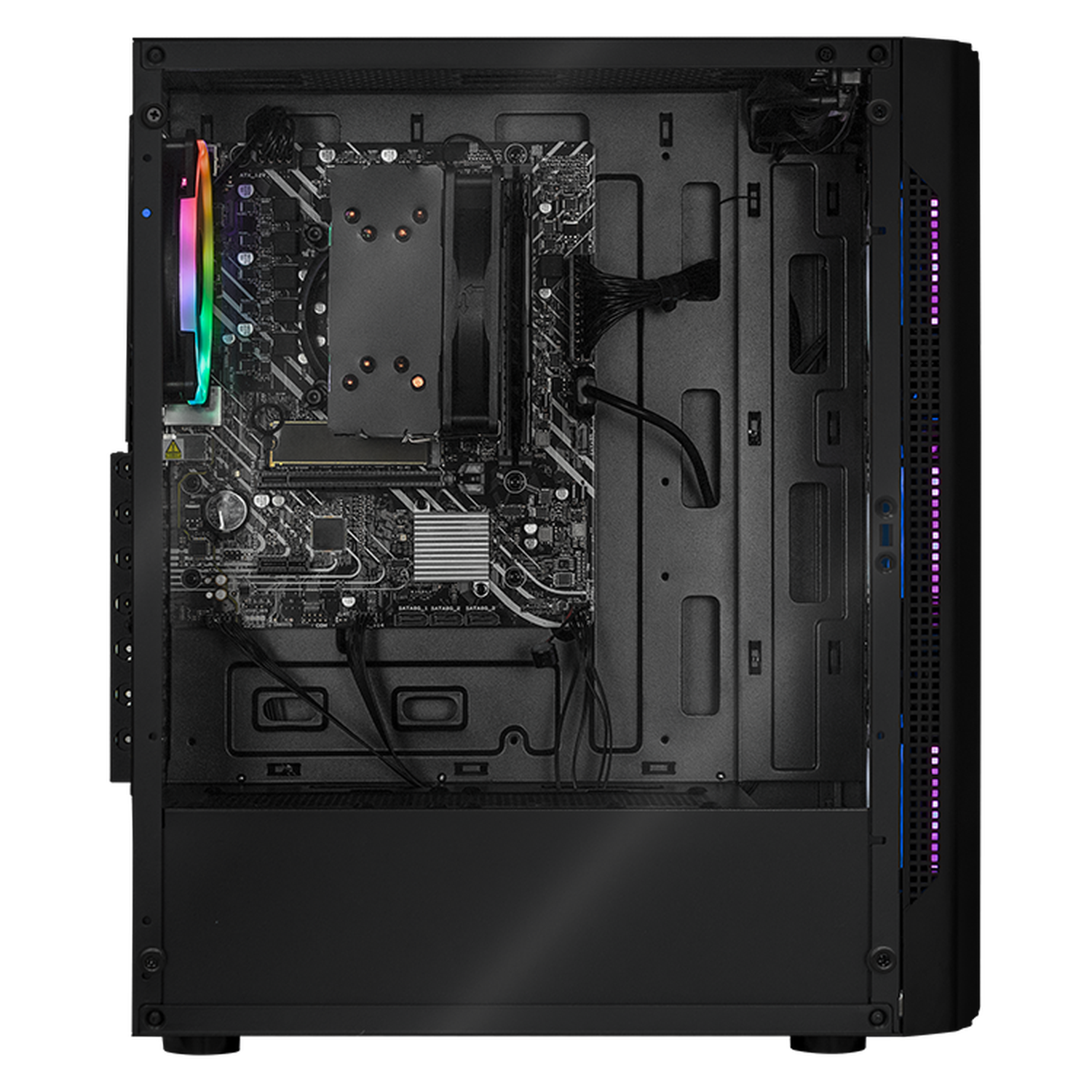 Xtreme Gaming PC - Intel Core i7-12700, 16GB RAM, 1TB SSD, WiFi, Black Desktop Computer for High-Performance Gaming & Streaming