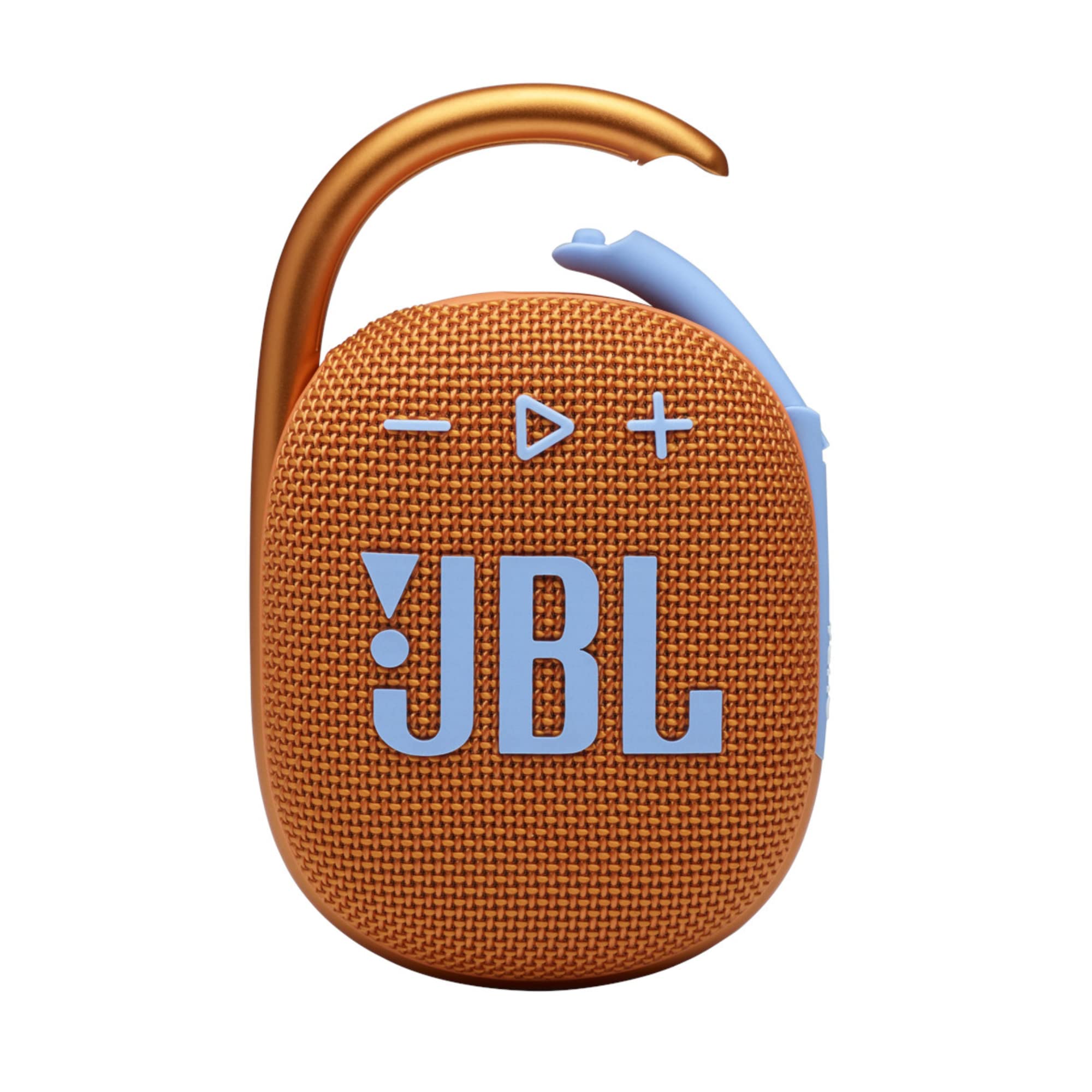 JBL Clip 4 Portable Bluetooth Speaker - IP67 Waterproof & Dustproof - 10 Hour Playtime - Wireless Speaker for Outdoor, Beach, Pool, Hiking & Travel - Orange