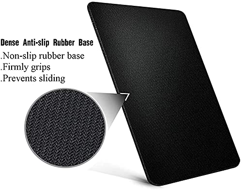 Premium Horse Landscape Mouse Pad - Realistic Horses Eating Grass in Field & Mountain Scenery - Non-Slip Rubber Base Gaming & Office Desk Accessory - Perfect for Work, Gaming & Home Computer Setup