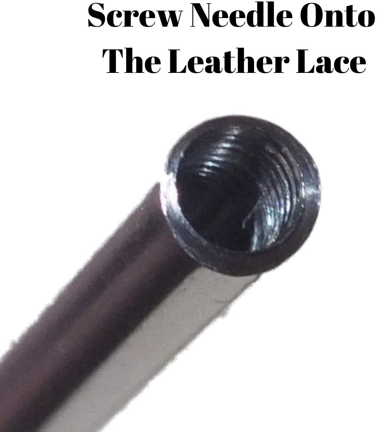 TOFL Softball and Baseball Glove Lace Repair Kit - 2 Premium Leather Laces with Needle for Mitt & Catcher's Glove Maintenance | Perfect for Field Repairs, Glove Restoration & Equipment Care