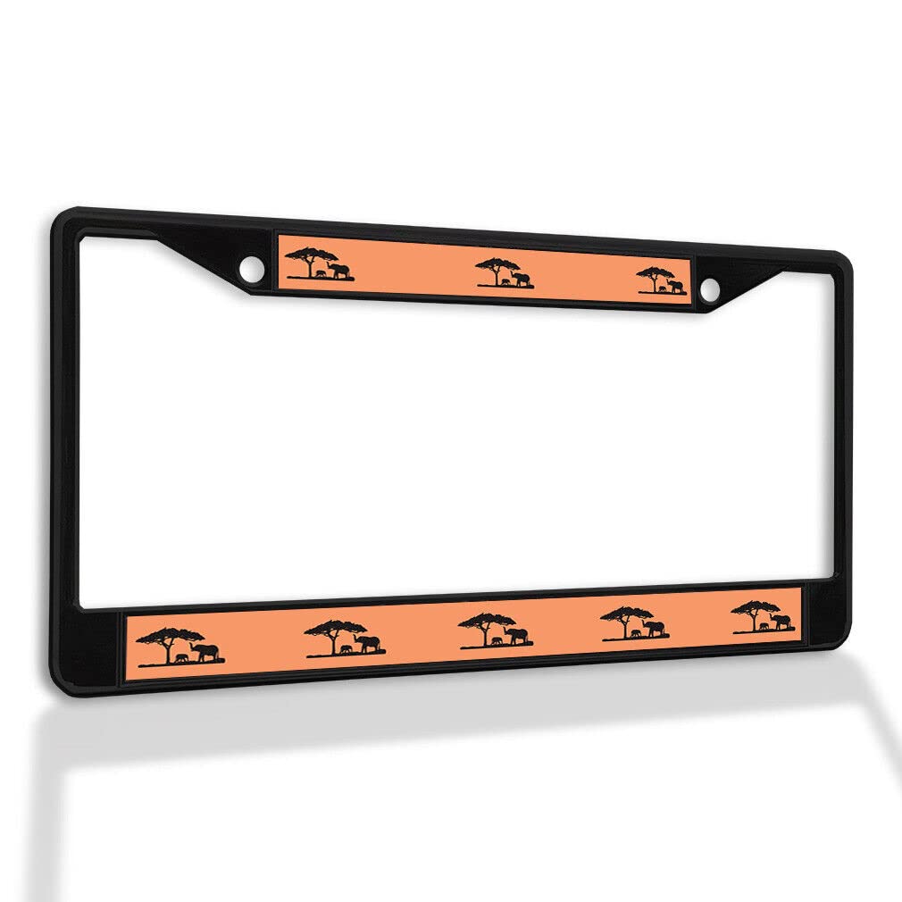 196TH Infantry Brigade US Veteran Military Metal Motorcycle License Plate Frame - Durable & Patriotic Bike Plate Holder for Harley, Cruiser, Chopper - Perfect for Veterans, Military Enthusiasts & Motorcycle Riders