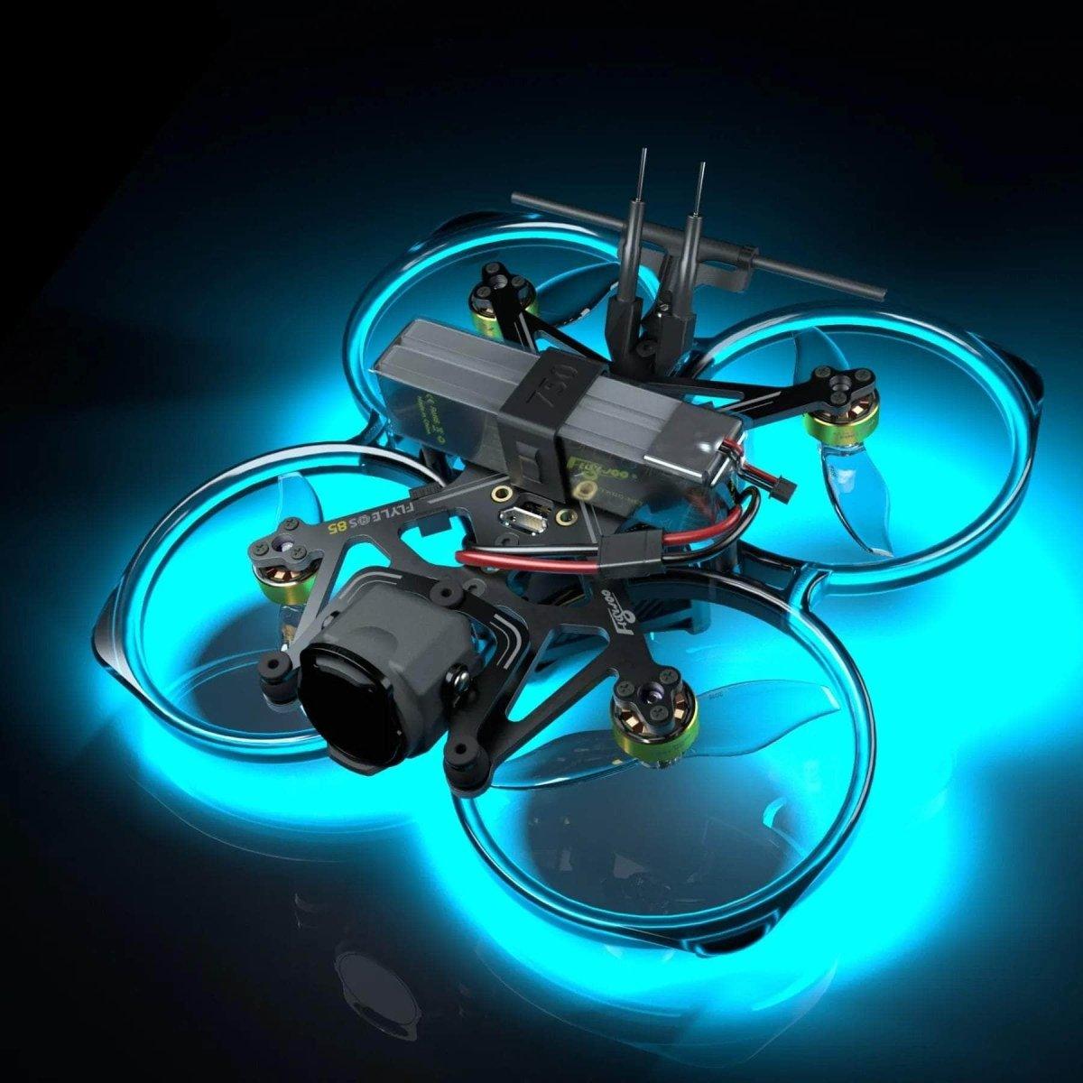 Flywoo BNF FlyLens 85 2S HD 85mm Brushless Whoop Drone with HDZero Whoop Lite & Micro Cam V2 - ELRS 2.4GHz for FPV Racing and Indoor Flying