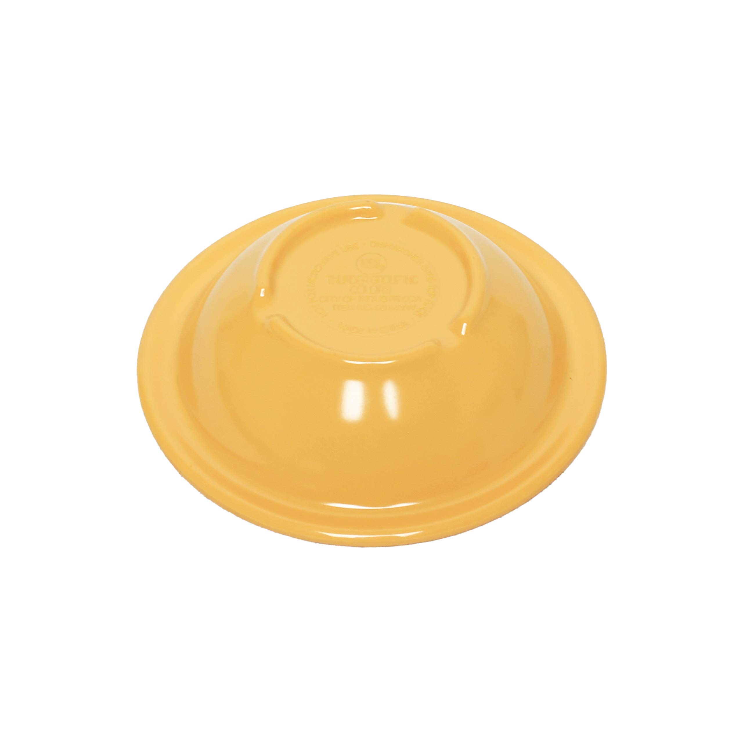 Bright Yellow Melamine Salad Bowl Set - 4.75 Inch, 4 oz (Pack of 12) | Durable & Lightweight Dinnerware for Picnics, Outdoor Dining & Everyday Use