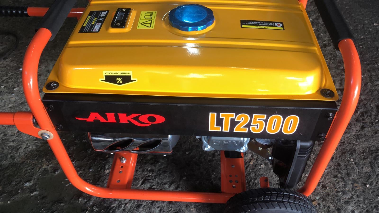Aiko 2.0 kW Portable Gasoline Generator | Model LT 2500B 8 - Reliable Power for Camping, Home Backup & Outdoor Events