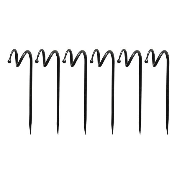 6-Pack Heavy Duty Hose Guards & Guides for Garden, Yard, and RV – Durable Water Hose Protectors to Prevent Kinks & Tangles