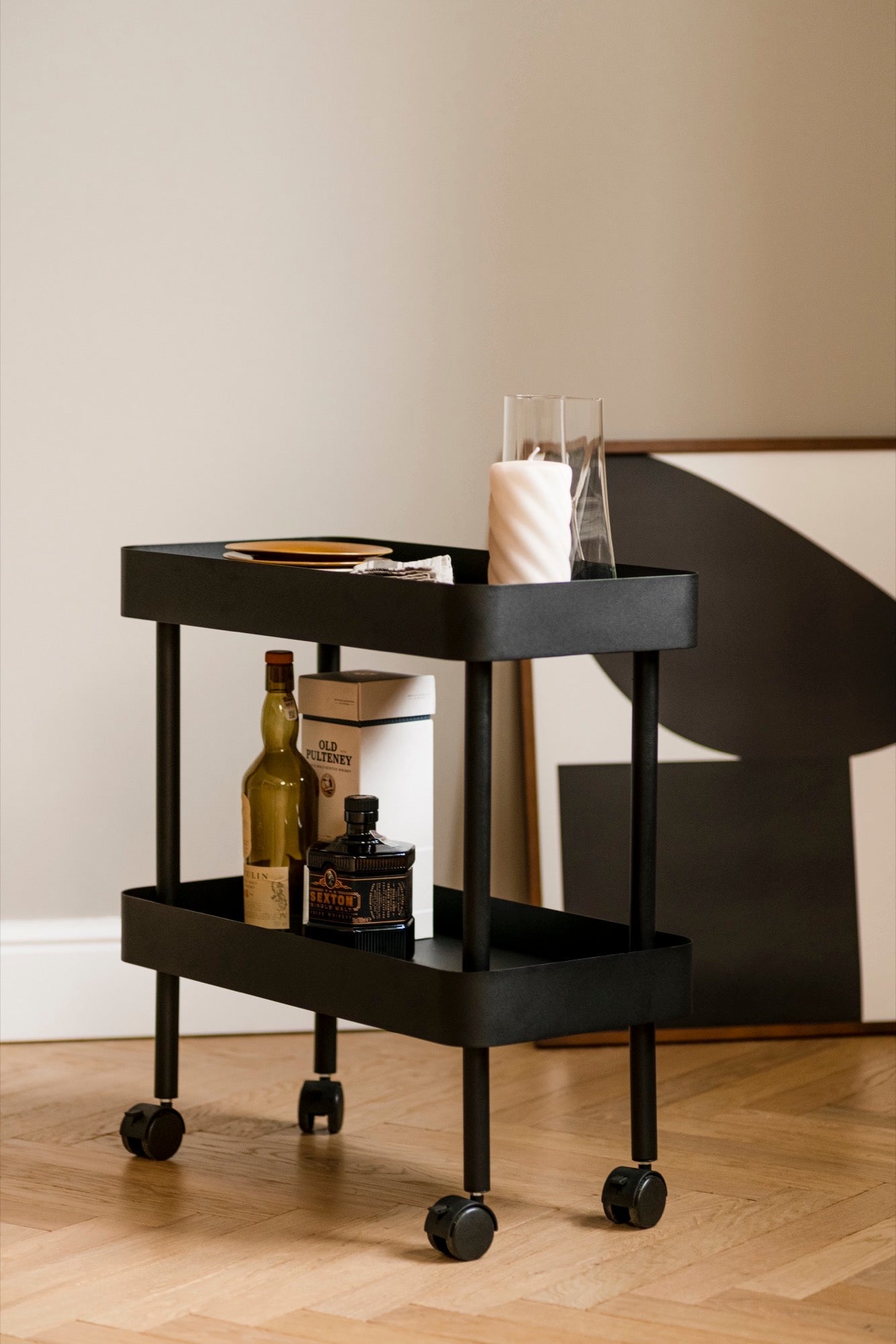 Modern 3-Tier Console Table - Nolle Entryway Sofa Table with Storage Shelf | Perfect for Hallway, Living Room & Small Spaces
