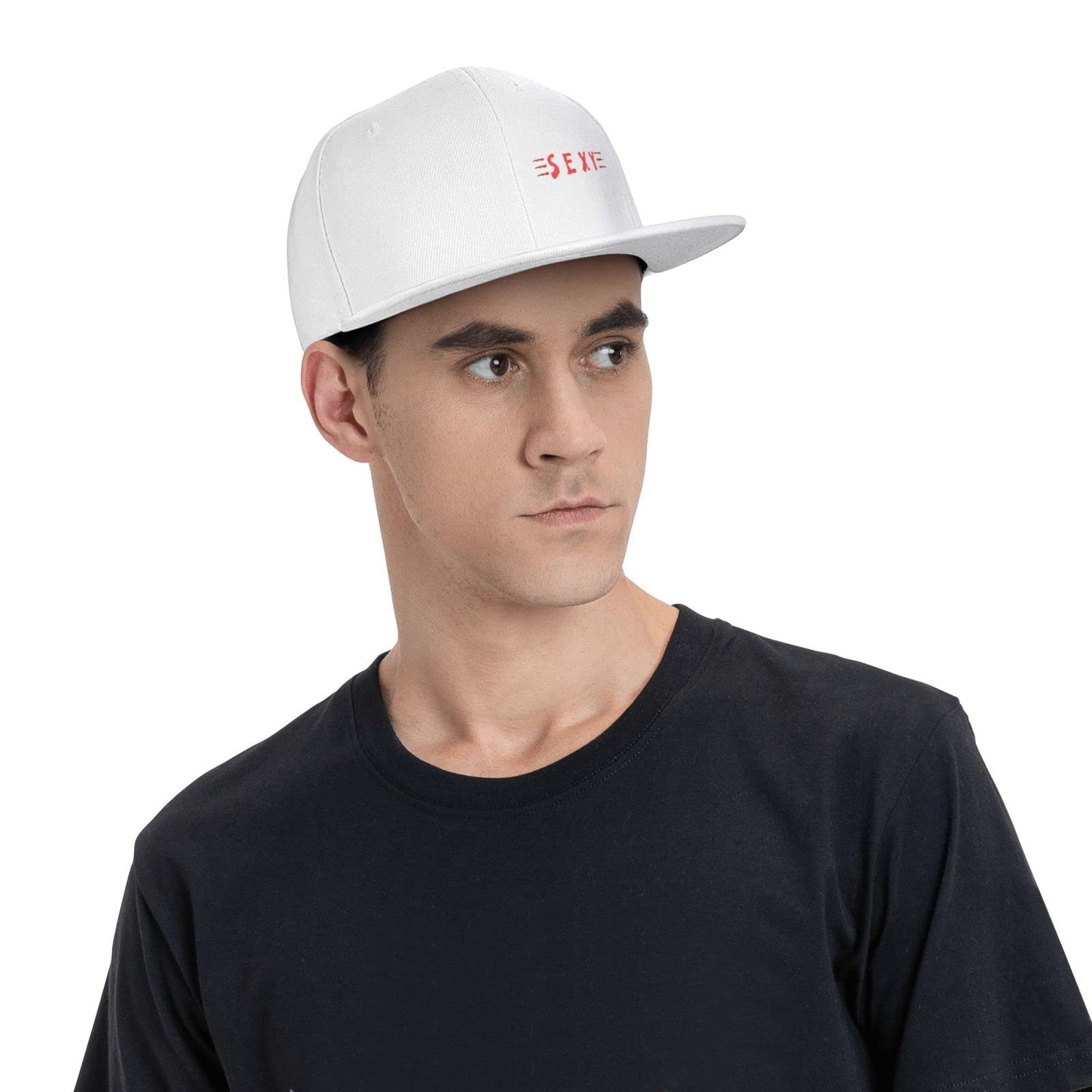 Stylish Snapback Baseball Cap for Men & Women - Adjustable Flat Bill Hat for Casual & Streetwear Fashion | Perfect for Sports, Outdoors & Everyday Wear
