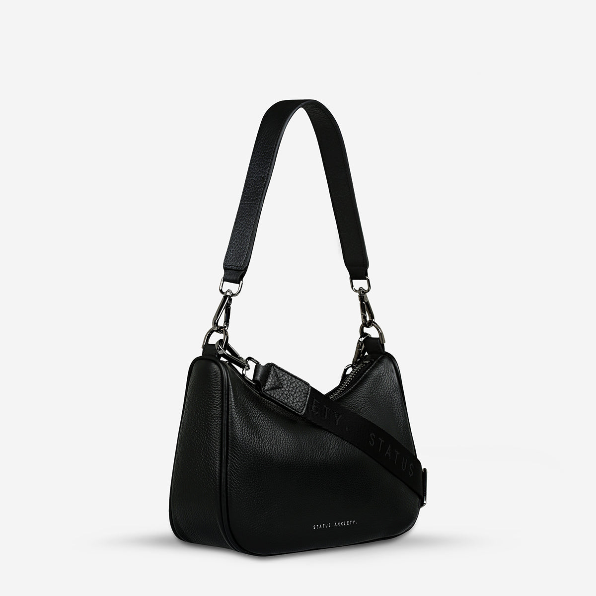 Look Both Ways Crossbody Bag - Stylish Black Shoulder Purse for Women | Perfect for Everyday Use, Travel & Shopping