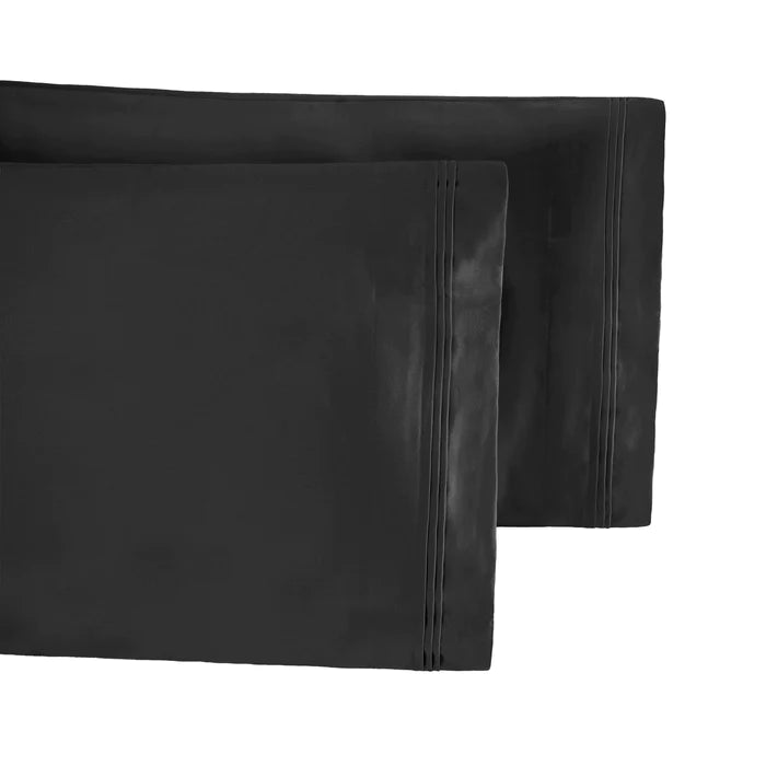 Premium 650 Thread Count Egyptian Cotton Pillowcase Set - Ultra Soft & Breathable for a Luxurious Sleep Experience | Perfect for Bedroom, Hotel, or Gift