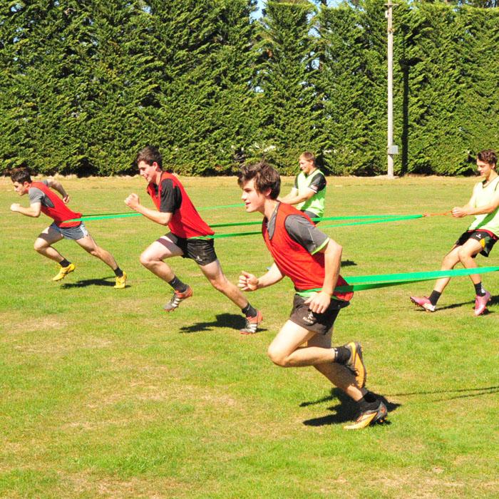 XLR8 Strength Resistance Band Level 4 - Heavy Duty Green Exercise Band (3.3cm/1.3in Width) for CrossFit, Home Workouts & Physical Therapy
