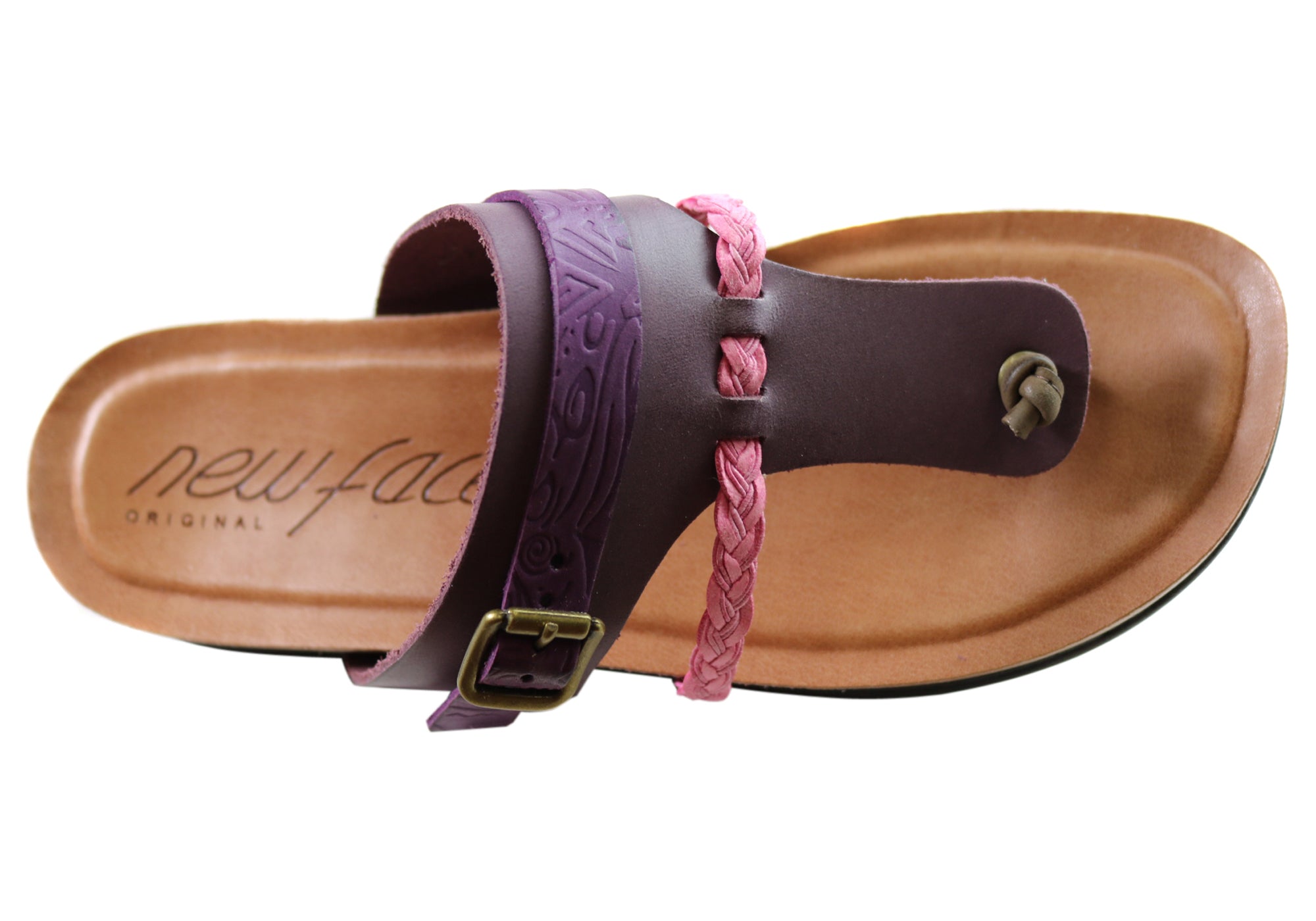 Women's Comfortable Leather Sandals - Handmade in Brazil - Casual Summer Flip Flops for Beach, Travel & Everyday Wear