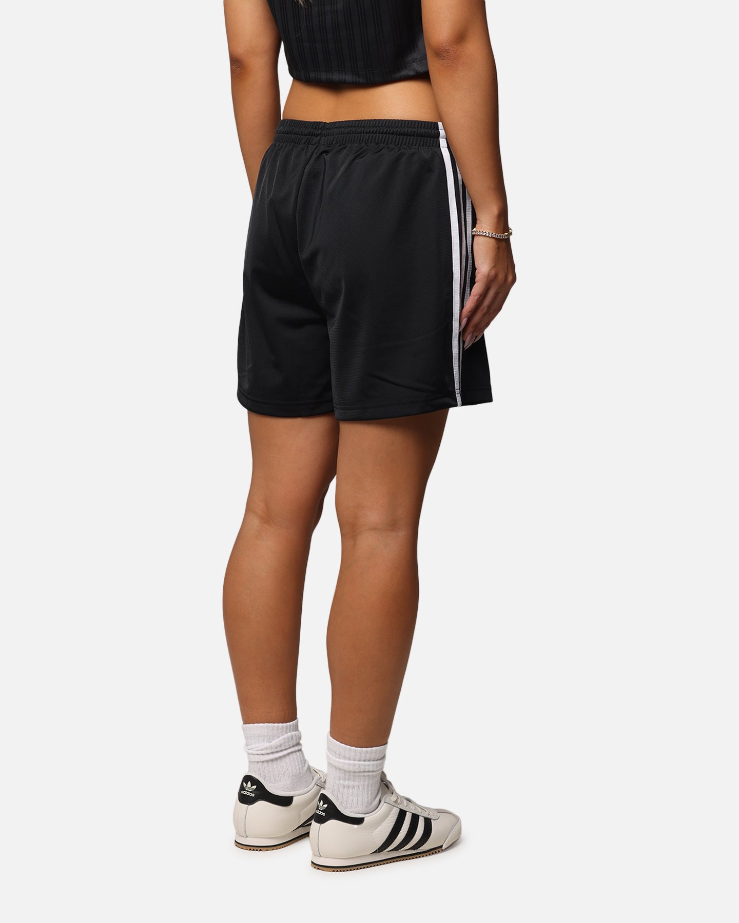 Adidas Women's Firebird Track Shorts - Black Athletic Running Shorts for Women | Gym, Workout & Casual Wear