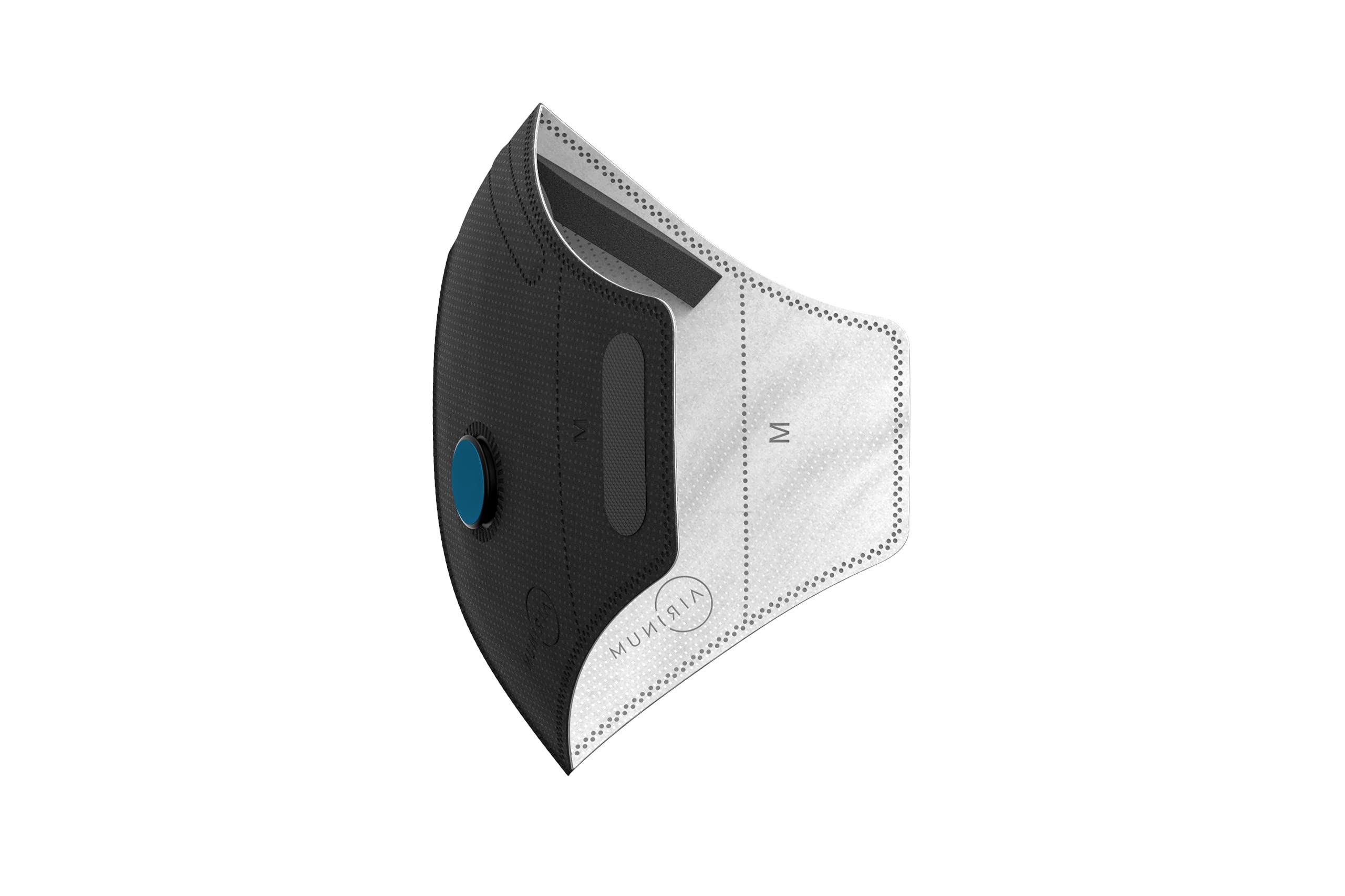 Airinum Urban Air Mask 2.0 Replacement Filters - 3-Pack (XS) | PM2.5 Pollution Protection for Cycling, Running & Outdoor Activities