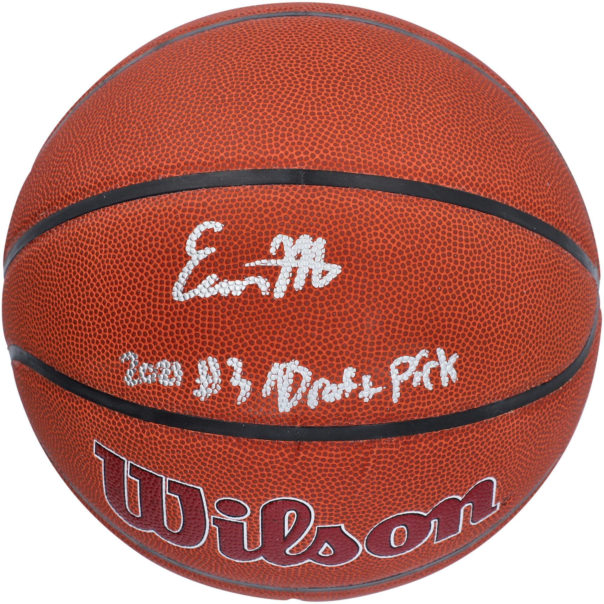 Evan Mobley Autographed Cleveland Cavaliers Wilson NBA Basketball with 