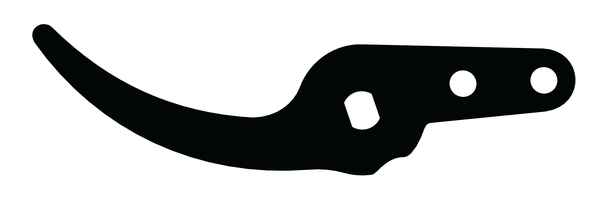 Felco 160L/4 Large Anvil Pruner Replacement Blade with Screws and Nuts - Compatible with Essentiel Pruning Shears - Perfect for Gardening, Landscaping, and Tree Trimming