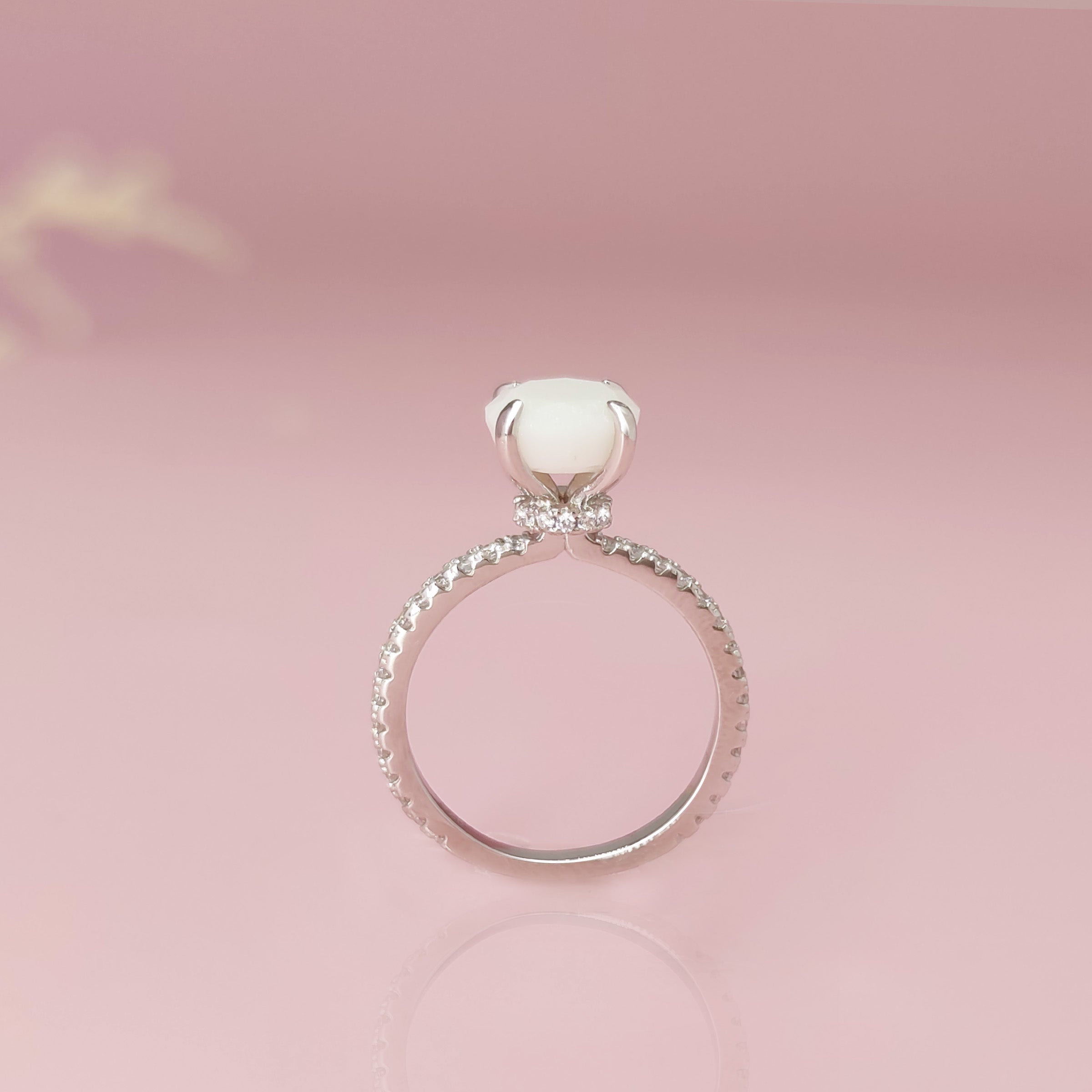 Glamorous Breastmilk Keepsake Ring - Unique Memorial Jewelry for Nursing Moms - Perfect for Breastfeeding Mementos & Special Occasions