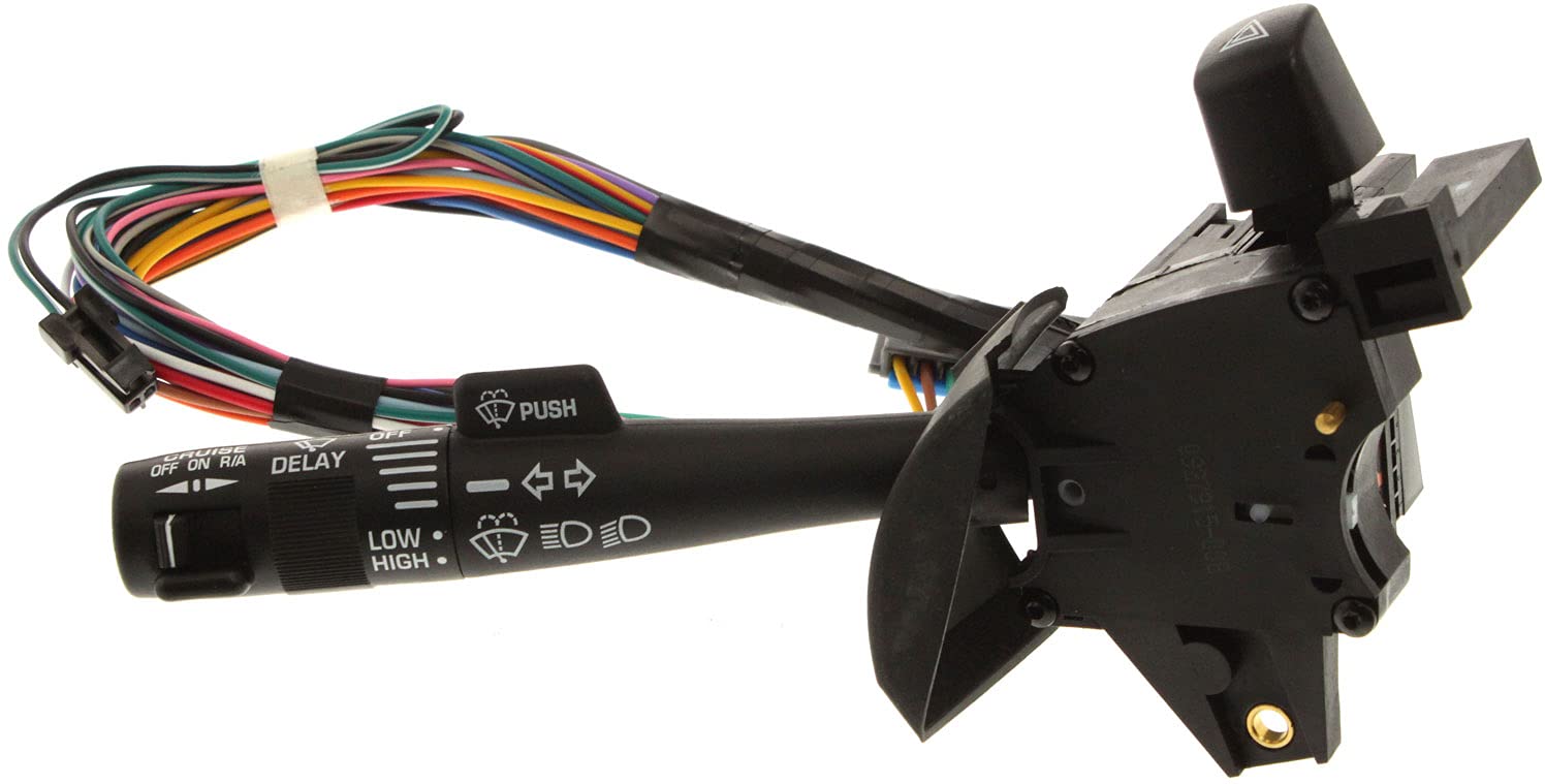 High-Quality Turn Signal Switch, Windshield Wiper & Washer Switch, Cruise Control Switch, Headlight Dimmer & Hazard Flasher Replacement for 1997-2005 Chevrolet Venture – Perfect for DIY Auto Repairs & Smooth Driving Experience