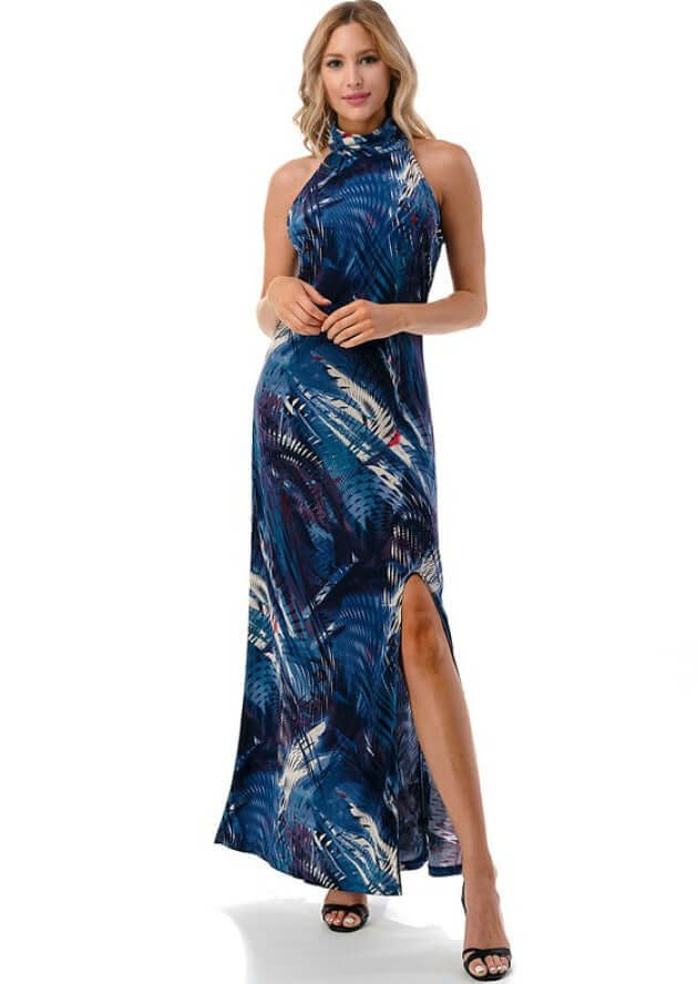 Elegant USA-Made Maxi Dress for Women - Perfect for Parties, Weddings & Special Occasions