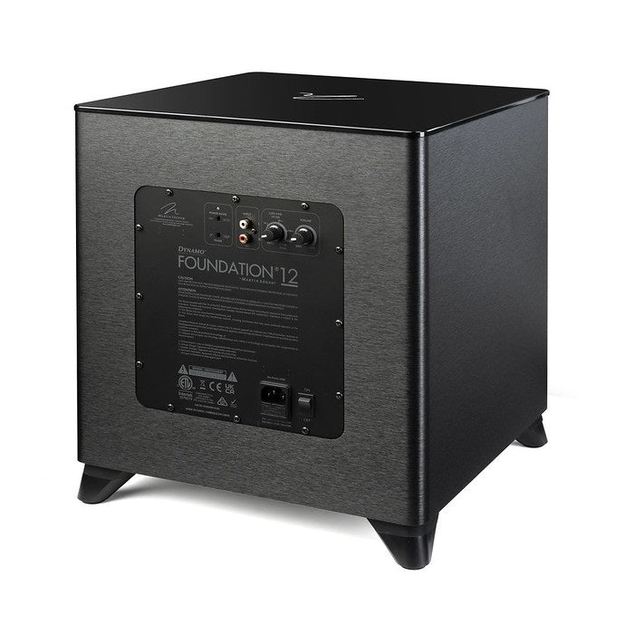 MartinLogan Dynamo 12-Inch Powered Subwoofer - High-Performance Home Theater & Music Bass Speaker for Movies, Gaming & Audiophile Listening