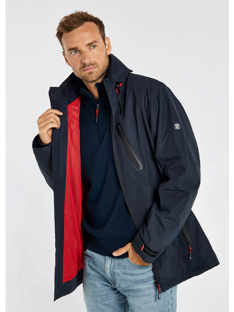 Waterproof Men's Raincoat by Crossbarry – Lightweight, Breathable & Windproof Outdoor Jacket for Hiking, Camping & Daily Commute