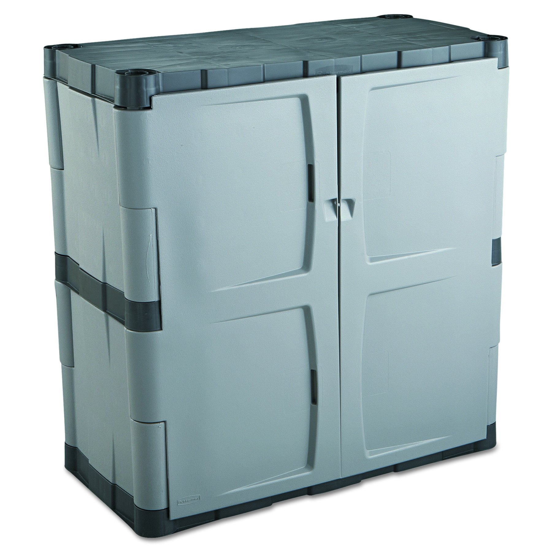 Rubbermaid Small Storage Cabinet with Lockable Doors - 18