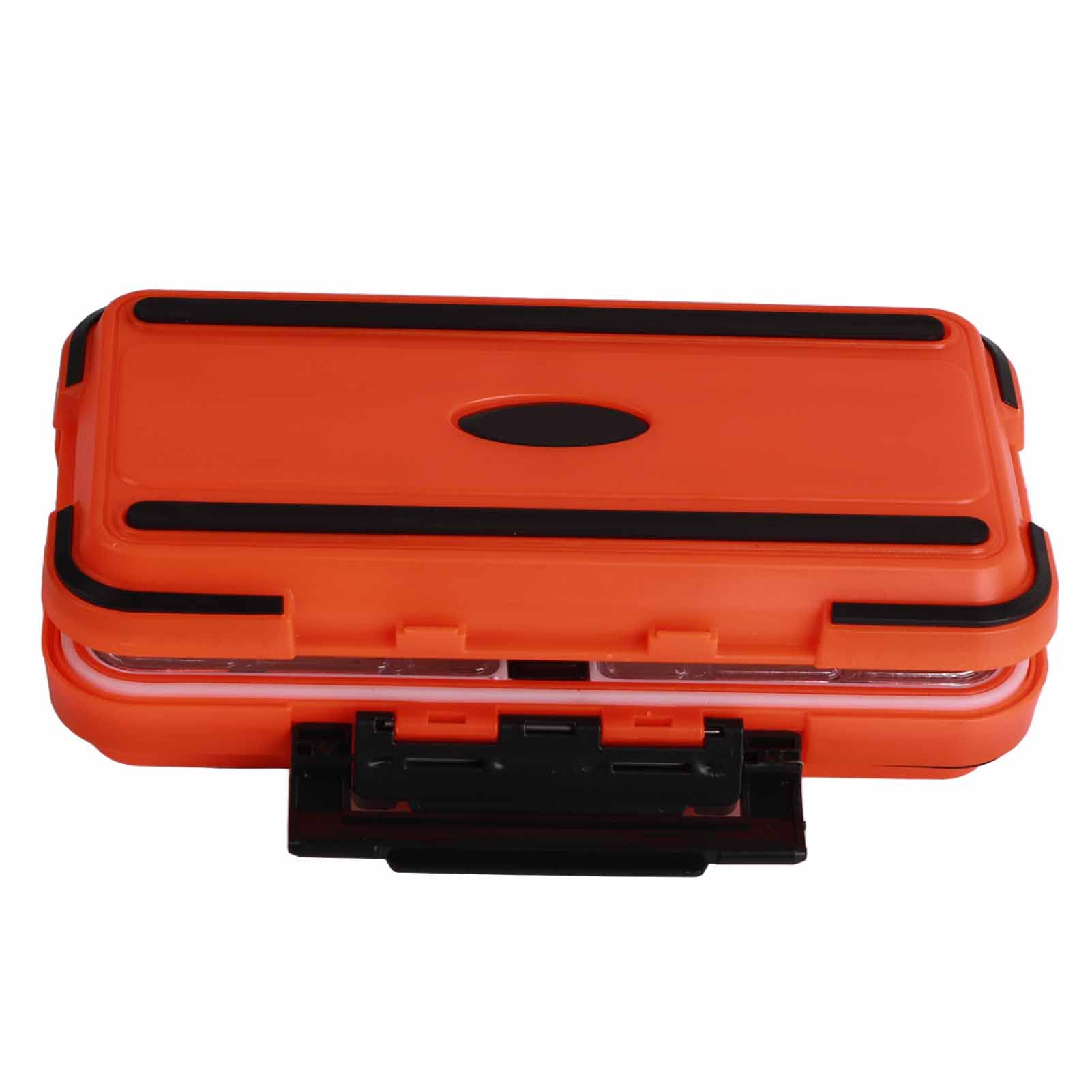 Waterproof Fishing Tackle Box Organizer with Built-in Sliding Switch - Durable Lure & Hook Storage Case for Bass, Trout & Saltwater Fishing - Perfect for Boat, Kayak & Shoreline Fishing Trips
