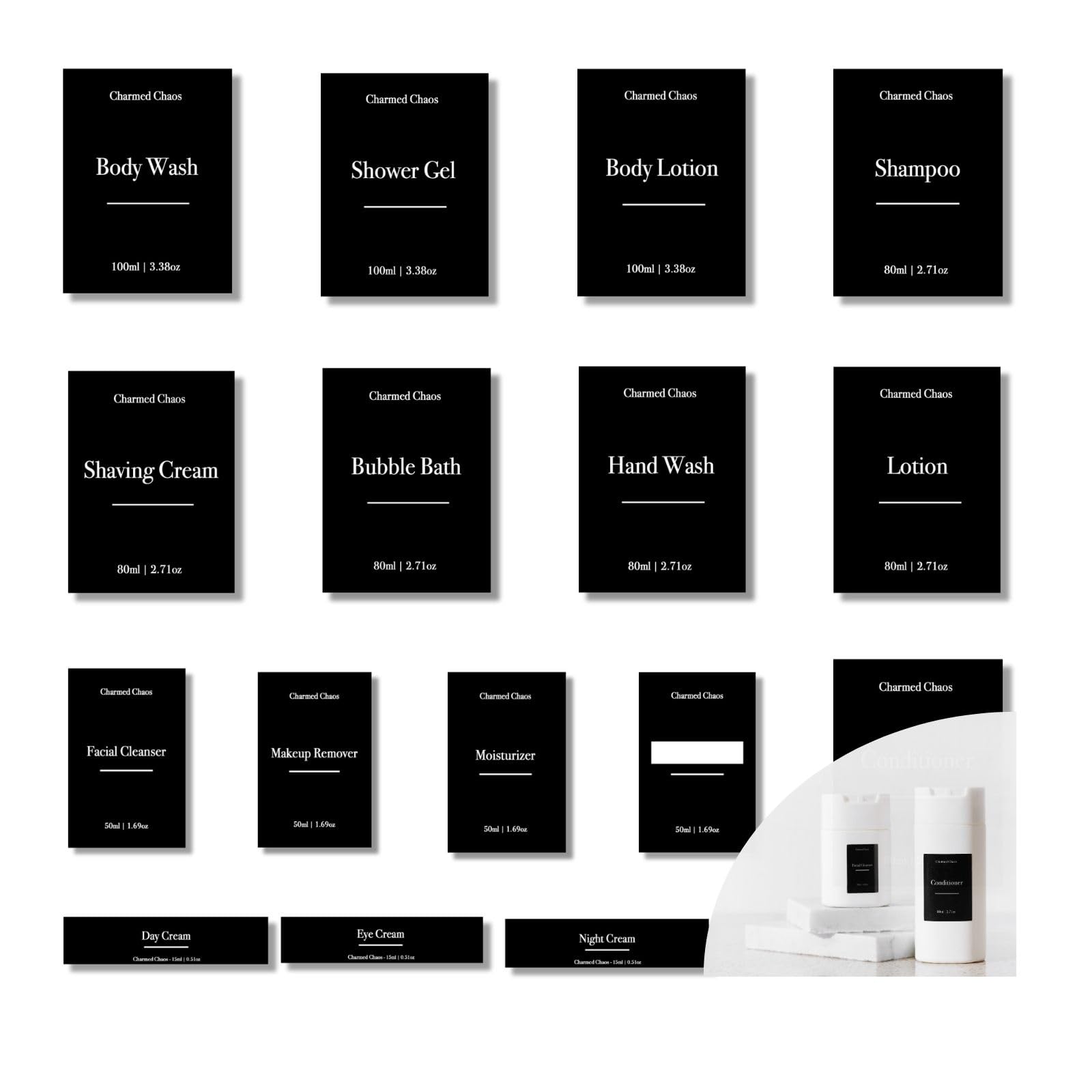 TSA Approved Travel Bottles for Toiletries - 3oz Leak Proof Silicone Containers for Shampoo, Conditioner & Lotion | BPA Free, Refillable & Squeezable | Perfect for Air Travel, Gym & Vacation Essentials