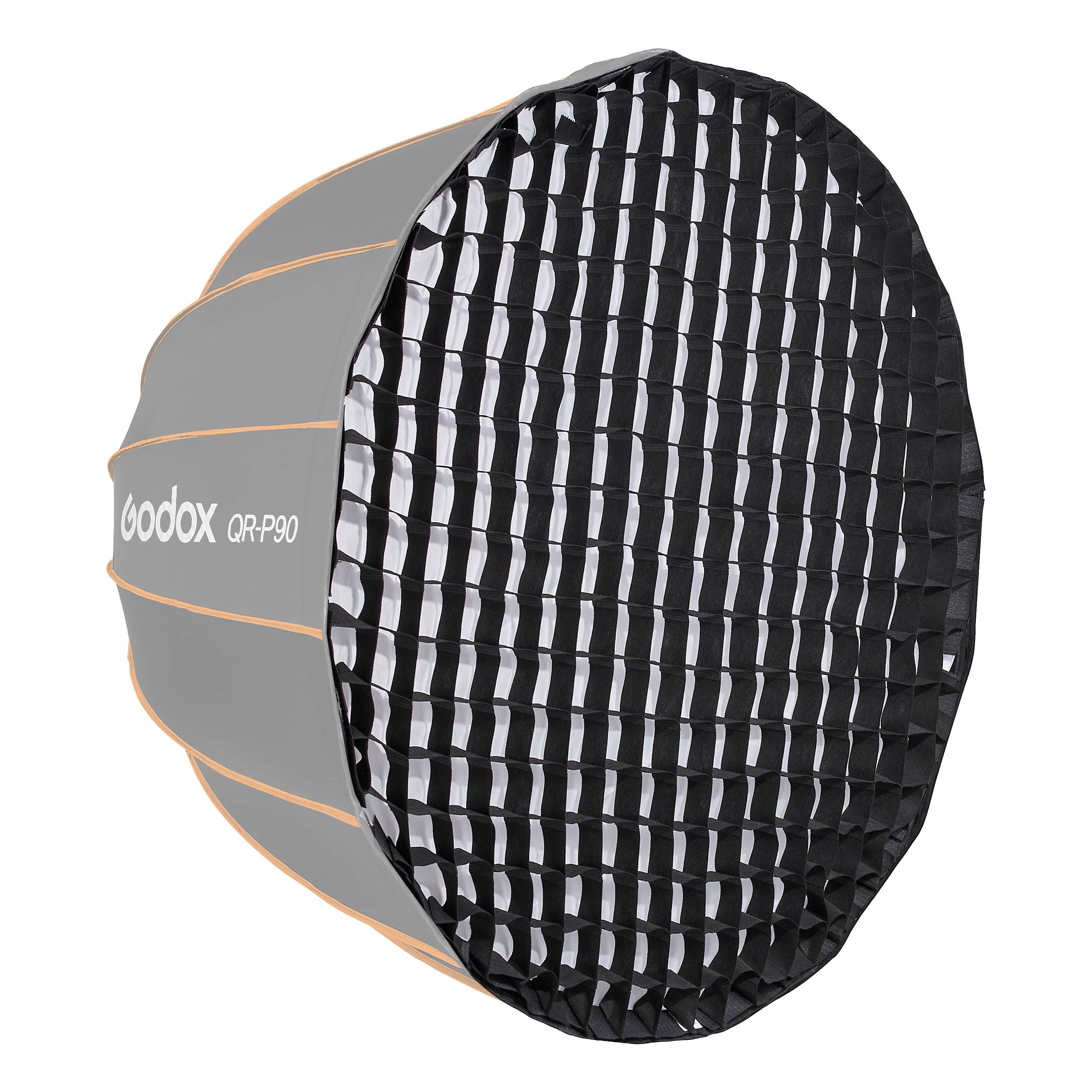 P90 G Honeycomb Grid for Deep Parabolic Softbox - Light Control Accessory for Studio Photography, Portrait Lighting & Video Production (QR P90)