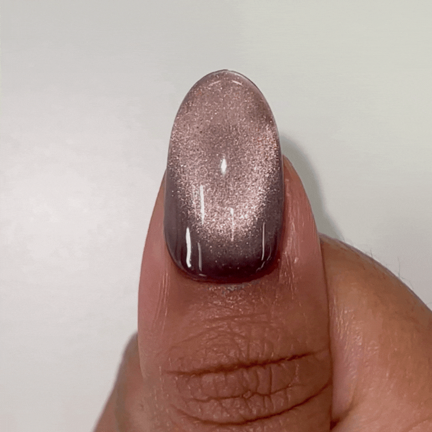 Kokoist Satin Magnet SM 21 Chocolate Satin Gel Polish - Long Lasting Nail Polish for Salon & Home Manicure - Perfect for Special Occasions & Everyday Wear