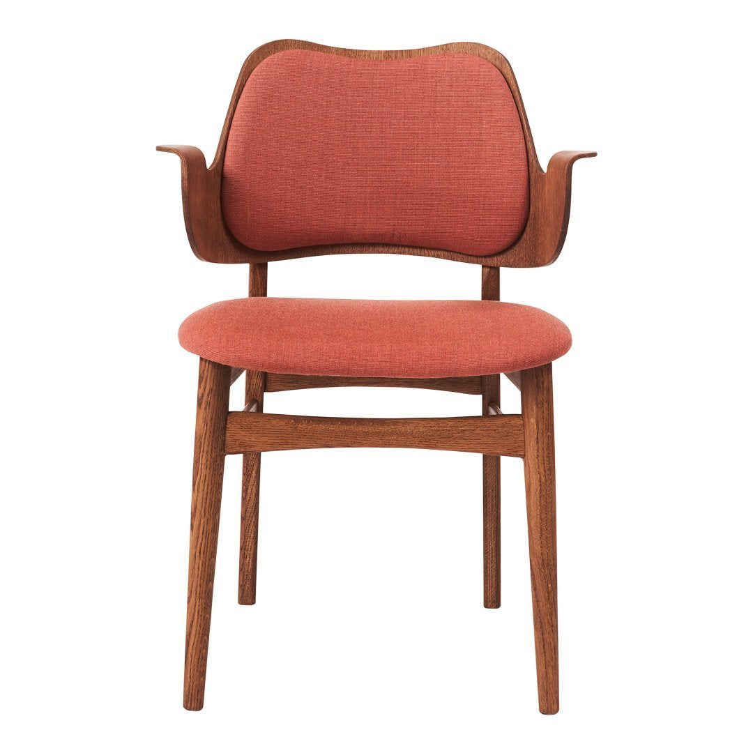 Ergonomic Gesture Chair with Upholstered Seat & Back - Adjustable Office Chair for Home & Workspace Comfort
