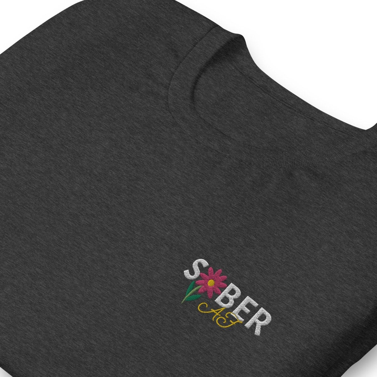 SOBER AF Unisex T-Shirt - Spring Blossom Design | Comfortable Casual Wear for Everyday Outfits & Social Events