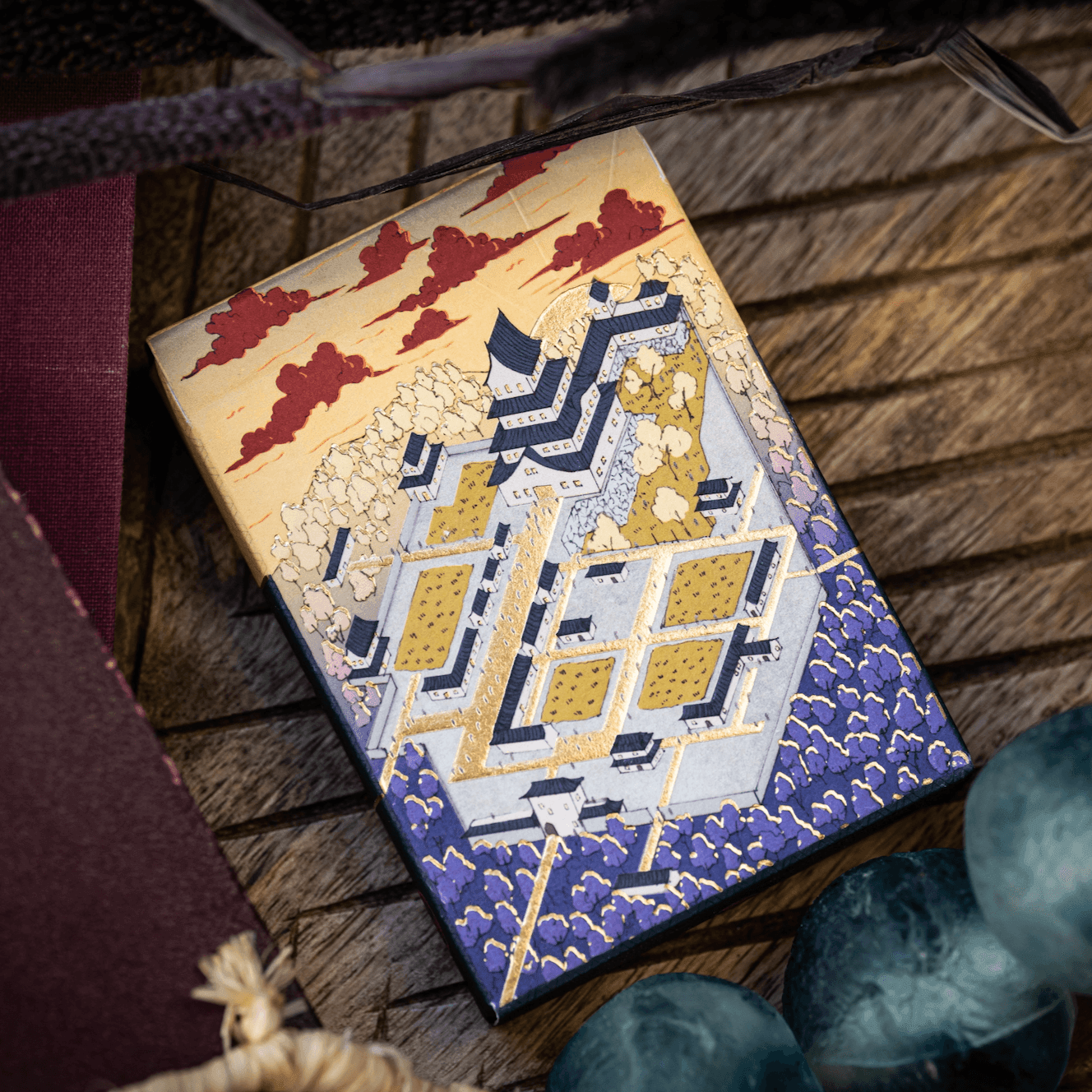 Shogun Playing Cards Edo Edition - Premium Japanese-Themed Deck for Card Games, Magic Tricks & Collectors | Perfect for Poker, Blackjack & Gift Giving