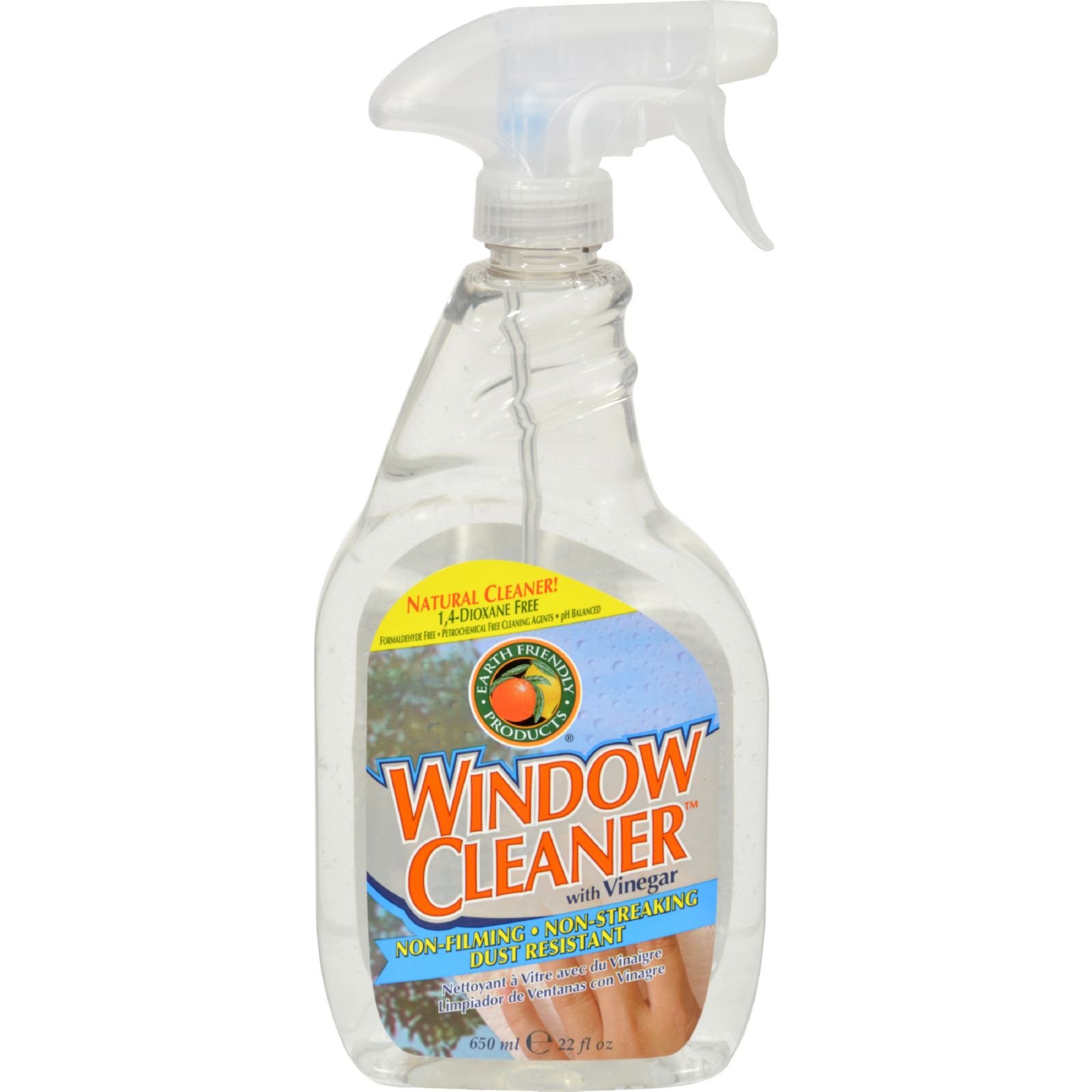 Eco-Friendly Window Cleaner Spray - Non-Toxic Streak-Free Formula for Glass & Mirrors - Perfect for Home, Office & Car Windows Cleaning