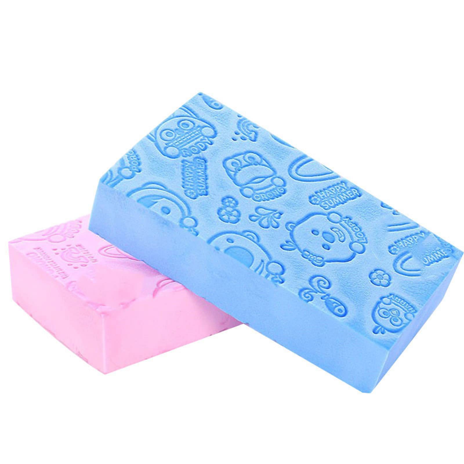 Felofix Exfoliating Bath Body Shower Sponge - 1pc Soft Exfoliating Scrub for Dead Skin Removal | Spa Quality Body Scrubber for Smooth Skin | Perfect for Shower, Bath & Self-Care Routine