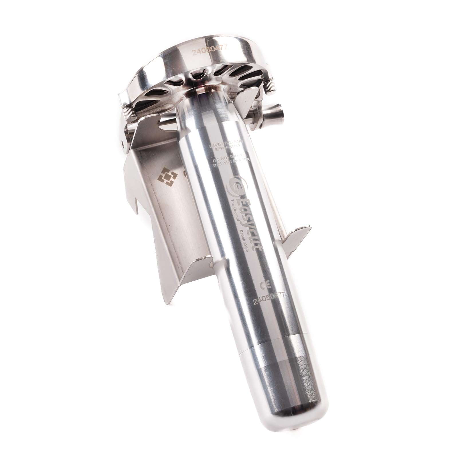 Electric Doner Kebab Meat Slicer - Stainless Steel Commercial Kebab Machine with Free Blade Holder - Perfect for Shawarma, Gyros & Turkish Restaurant Food Prep