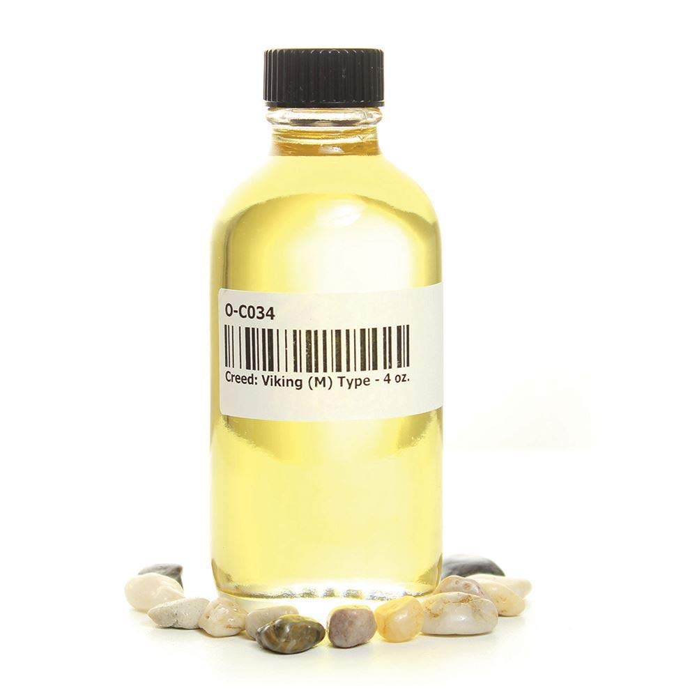 Premium Viking Men Fragrance Oil - 4 oz Natural Scented Oil for Men | Long-Lasting Cologne Alternative | Perfect for Daily Wear, Grooming & Gift Giving